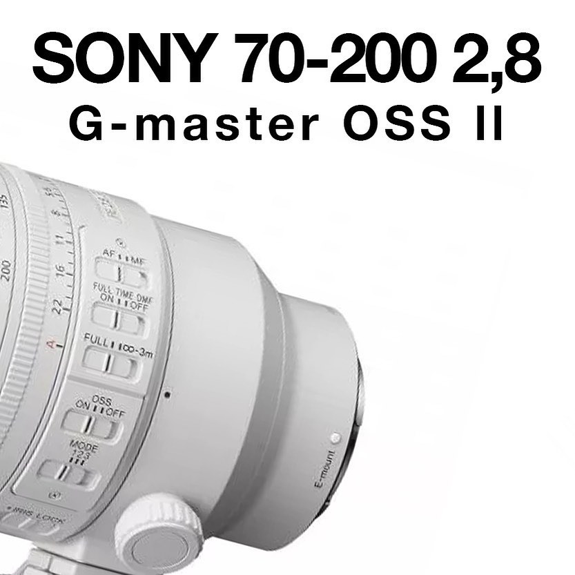 Najľahší a najostrejší 70-200 2,8 G Master OSS ll u nás už od 35€ / deň !! 🔥🔥